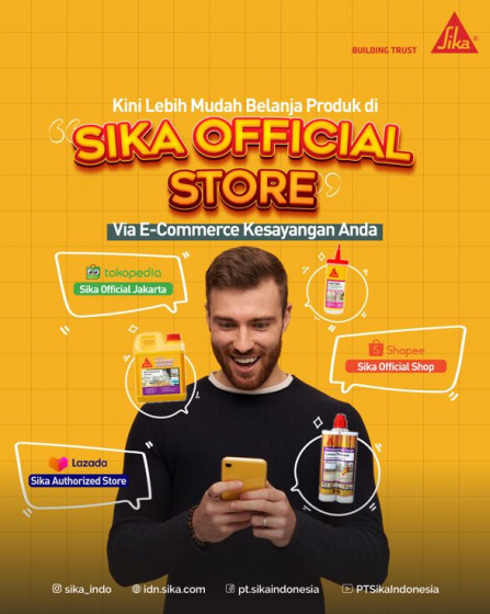 Catalog Pro | CatalogPro News : SIKA - Sika Official Store di E-commerce