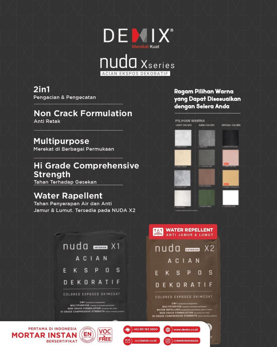 Catalog Pro | CatalogPro News : DEMIX - Demix Nuda X Series