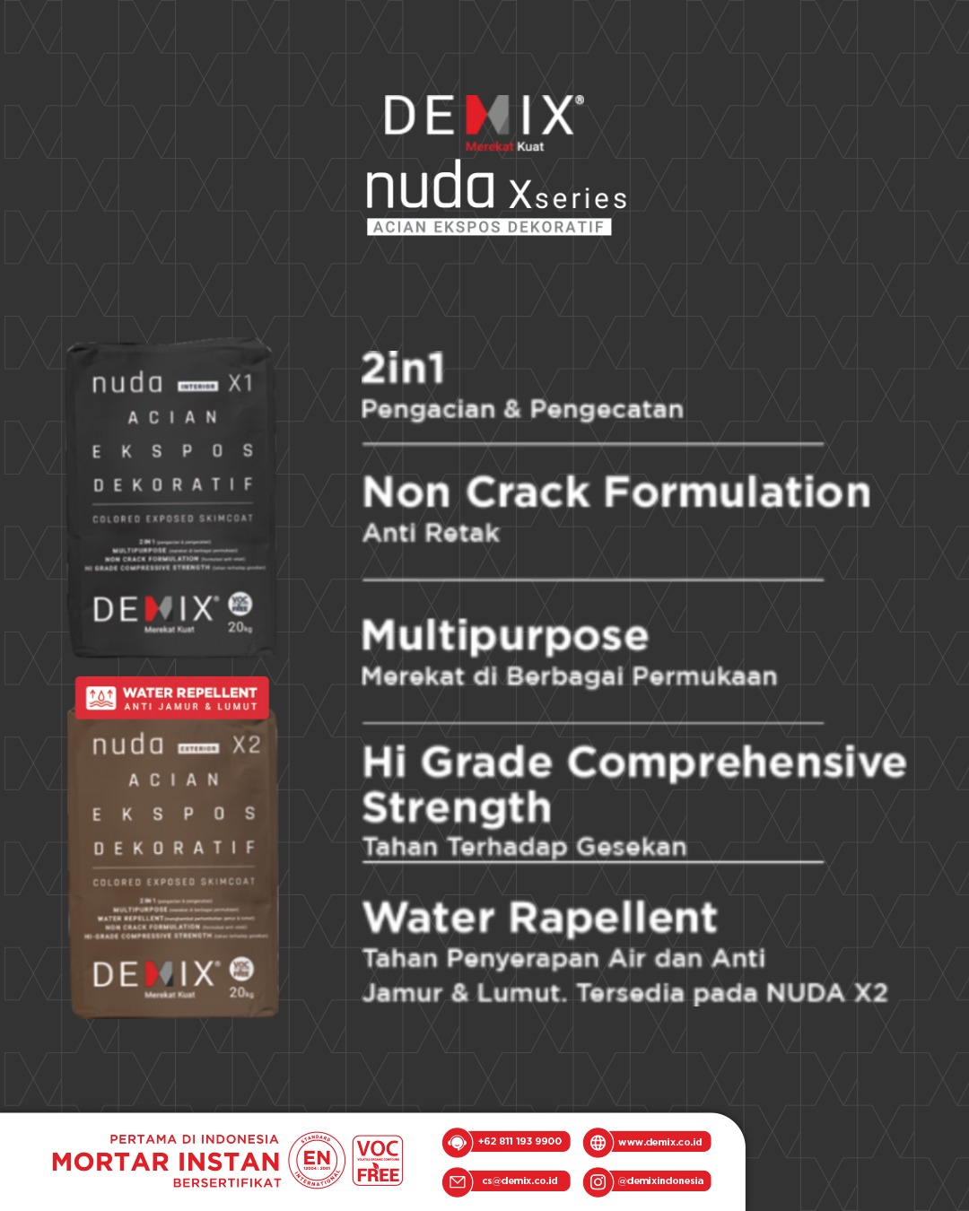 Catalog Pro | CatalogPro News : DEMIX - Demix Nuda X Series