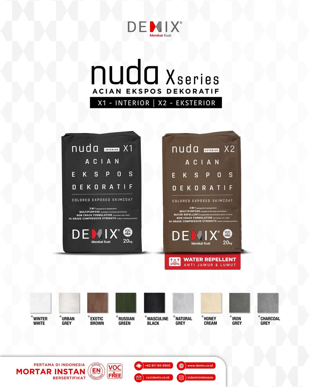 Catalog Pro | CatalogPro News : DEMIX - Demix Nuda X Series